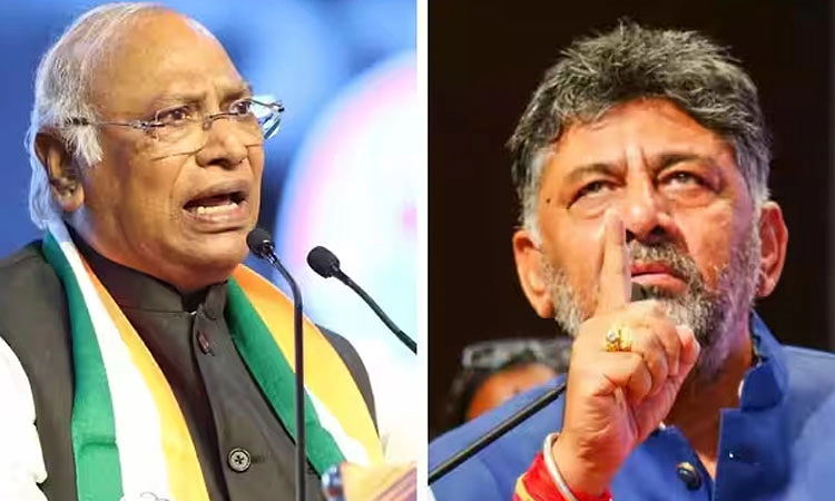 ಡಿಕೆಶಿ, ಮಲ್ಲಿಕಾರ್ಜುನ ಖರ್ಗೆ ಮುಂದೆ ಸಚಿವಾಕಾಂಕ್ಷಿ ದಂಡು