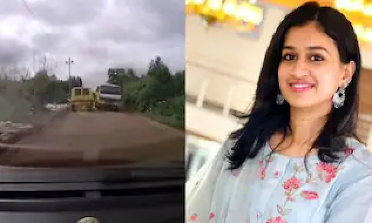32-year-old woman killed after two-wheeler skids, run over by goods vehicle in Bengaluru
