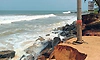 ಮಟ್ಟು ಬೀಚ್‌ : ಮುಂದುವರಿದ ಕಡಲ್ಕೊರೆತ