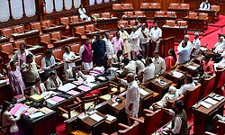 ಮೊದಲ ದಿನವೇ ವಿಧಾನಸಭೆ ಅಧಿವೇಶನಕ್ಕೆ ಅತೃಪ್ತರ ಗೈರು