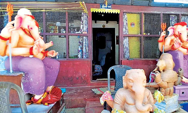 ಹಳೆಯಂಗಡಿಯಲ್ಲೊಂದು ಗಣಪನ ಮನೆ!