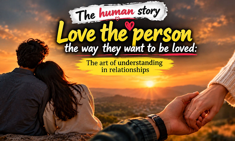 The human story: Love the person the way they want to be loved