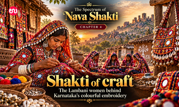Shakti of craft: The Lambani women behind Karnataka’s colourful embroidery