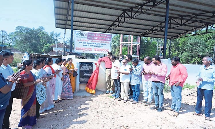 Udupi: Adani Foundation inaugurates new market complex
