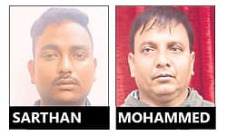 Passenger drugged and robbed on train: Two arrested