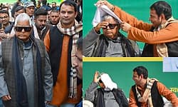 ಆರ್‌ಜೆಡಿಯಿಂದ ಉಚ್ಚಾಟನೆಗೊಂಡ ಹಿರಿಯ ಪುತ್ರ ತೇಜ್‌ ಮನೆಯ ಸಂಕ್ರಾಂತಿ ಹಬ್ಬಕ್ಕೆ ಬಂದ ಲಾಲೂ