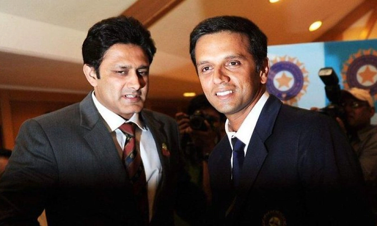 Chinnaswamy Stadium to have stands named after Anil Kumble and Rahul Dravid