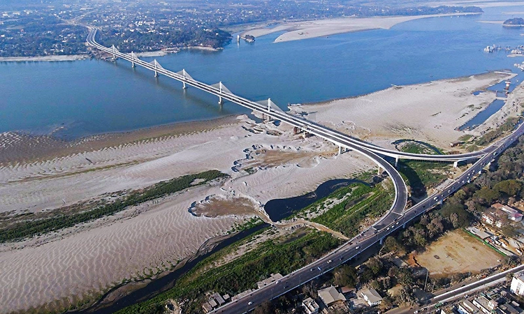 PM inaugurates Rs 3,030 cr bridge on Brahmaputra