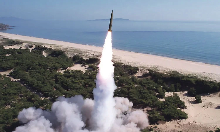 North Korea fires 10 ballistic missiles targeting South Korea