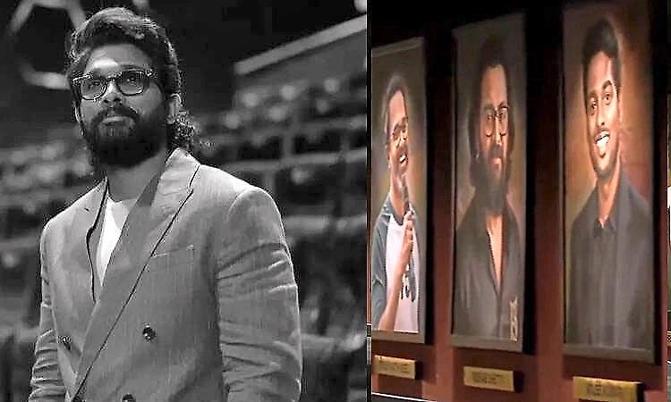 Rishab Shetty, Prashanth Neel honoured with photo display at Allu Cinemas multiplex