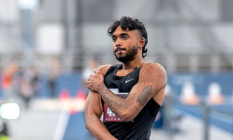 ಅಮೆರಿಕ: ಲಾಂಗ್‌ಜಂಪ್‌ ಸ್ಪರ್ಧೆಯಲ್ಲಿ ಚಿನ್ನ ಗೆದ್ದ  