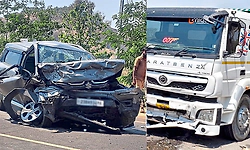 Three die in car-tipper collision near Gundlupete on NH-766
