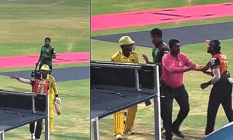 Mumbai T20 final witnessed clash between Deshpande and Jatar; video goes viral