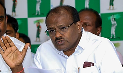 Union Minister Kumaraswamy targets CM Shivakumar over Bidadi township project