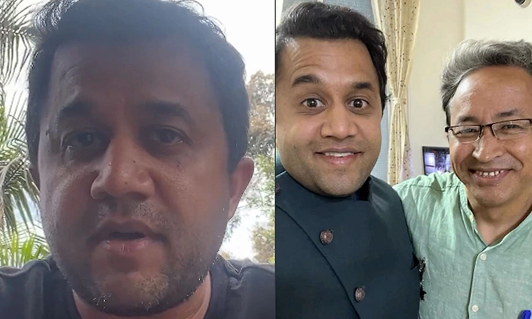 "I don't want the real Fungsuk Wangdu to die": '3 Idiots' star Omi Vaidya extends support to Sonam Wangchuk