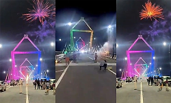 Sigandur bridge completes one year, Sharavathi backwater residents celebrate milestone