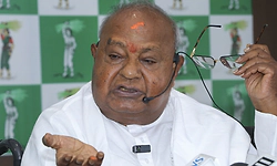 Ex-PM Deve Gowda urges Karnataka govt to drop Bidadi project