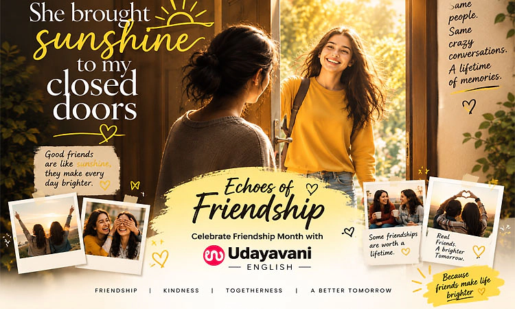 Echoes of Friendship: Celebrate Friendship Month with Udayavani English 