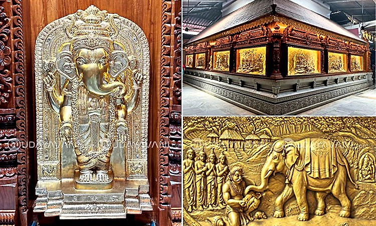 Aane Gudda temple ready for Vinayaka Chaturthi celebrations with 10,000 kotte kadubu