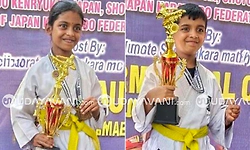 Shirva: ಅವಳಿ ಮಕ್ಕಳಿಗೆ ಕರಾಟೆಯಲ್ಲಿ ಚಿನ್ನ, ಬೆಳ್ಳಿಯ ಪದಕ