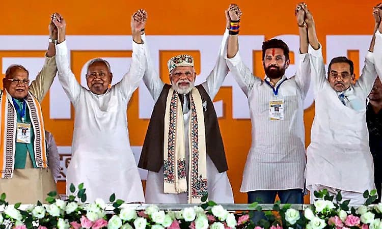 BJP's 95pc strike rate propels NDA tsunami in Bihar; decimates Mahagathbandhan