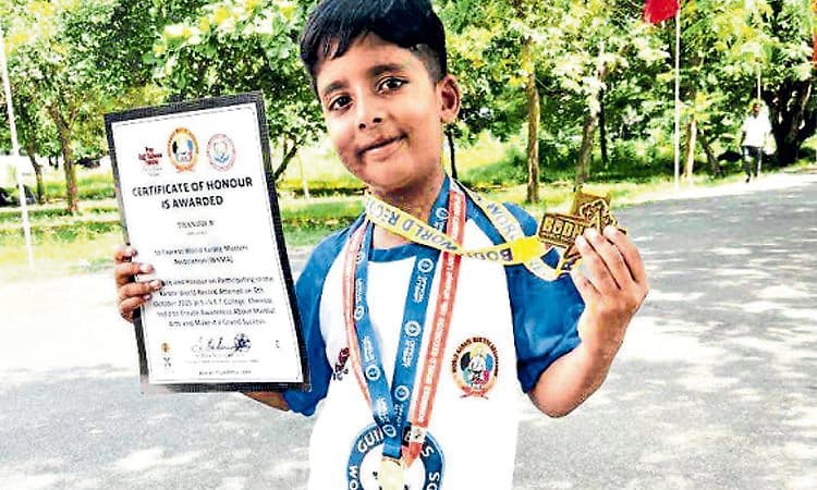 Kolar: ಬಹುಮುಖೀ ಪ್ರತಿಭೆಯ ಅದ್ಭುತ ಬಾಲಕ ತಾನೀಶ್‌!