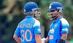 U19 Asia Cup: ಪಾಕಿಸ್ಥಾನ ವಿರುದ್ಧ ಜಯಭೇರಿ; ಭಾರತ ಸೆಮಿಫೈನಲ್‌ಗೆ ಲಗ್ಗೆ