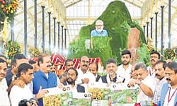 ಸಸ್ಯಕಾಶಿ ಫಲಪುಷ್ಪ ಮೇಳದಲ್ಲಿ ತೇಜಸ್ವಿ ವಿಸ್ಮಯ ಲೋಕ