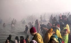 Prayagraj; ಮಾಘ ಮೇಳ: ತ್ರಿವೇಣಿ ಸಂಗಮದಲ್ಲಿ 36 ಲಕ್ಷಕ್ಕೂ ಅಧಿಕ ಭಕ್ತರಿಂದ ಪವಿತ್ರ ಸ್ನಾನ