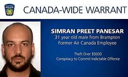 ಚಿನ್ನ ದರೋಡೆ ಪ್ರಕರಣ: ಭಾರತದಲ್ಲಿ ತಲೆಮರೆಸಿಕೊಂಡಿರುವ ಆರೋಪಿ ಹಸ್ತಾಂತರಕ್ಕೆ ಕೆನಡಾ ಮನವಿ