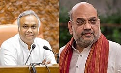 ಪರಂ ಗಡಿ ಕಾಯ್ತಾರಾ? ಅಮಿತ್‌ ಶಾ ಕಡಲೆಕಾಯಿ ತಿಂತಿದ್ರಾ?: ಪ್ರಿಯಾಂಕ್‌   