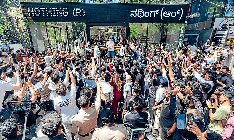 ಬೆಂಗಳೂರಿನಲ್ಲಿ 'ನಥಿಂಗ್' ಮೊದಲ ಫ್ಲ್ಯಾಗ್‌ಶಿಪ್ ಸ್ಟೋರ್ ಆರಂಭ