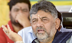 BJP hatching Op Lotus, alleges Shivakumar as 2 held for trying to bribe Odisha Cong MLAs