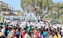 ಎಚ್ಎನ್ ವ್ಯಾಲಿ 3ನೇ ಹಂತದ ಶುದ್ಧೀಕರಣಕ್ಕಾಗಿ ಚಿಕ್ಕಬಳ್ಳಾಪುರ ನಗರದಲ್ಲಿ ಬಂದ್ ಆಚರಣೆ