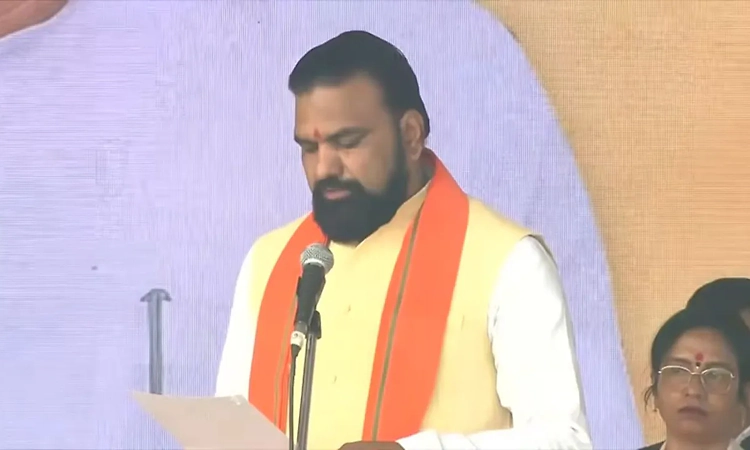 BJP''s Samrat Choudhary sworn in as Bihar chief minister