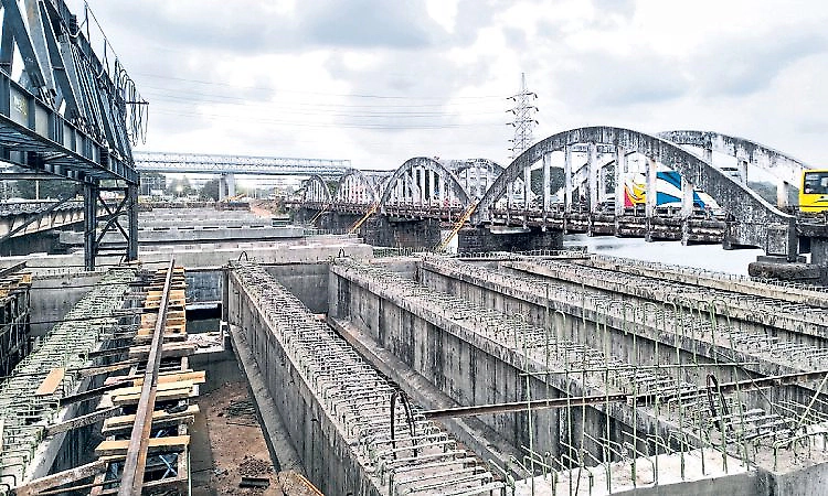 Koolur bridge girders ready, completion before monsoon uncertain