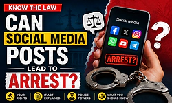 Know the law: Can social media posts lead to arrest?
