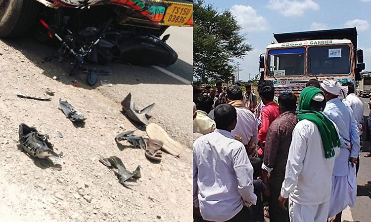 ಬೈಕ್‌ಗೆ ಟಿಪ್ಪರ್ ಡಿಕ್ಕಿ: ಇಬ್ಬರು ಸ್ಥಳದಲ್ಲೇ ಮೃತ್ಯು