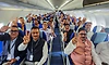 ನೋಯ್ಡಾ ಏರ್ಪೋರ್ಟ್‌ ಕಾರ್‍ಯಾರಂಭ:ಜಮೀನು ಕೊಟ್ಟ 170 ರೈತರಿಂದ ಮೊದಲ ಹಾರಾಟ