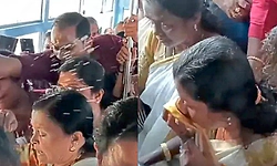Video: ಉಚಿತ ಬಸ್ ಪ್ರಯಾಣ ಯೋಜನೆ ಉದ್ಘಾಟನೆ ವೇಳೆ ಕೇರಳ ಸಚಿವರ ತಲೆ ಮೇಲೆ ಬಿದ್ದ ಪಾಯಸ!