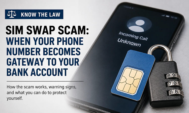 Know the law: 'SIM swap scam' when your phone number becomes a gateway to your bank account