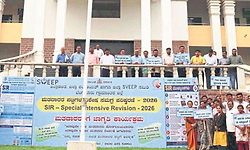 SIR ಜಾಗೃತಿಗೆ ಸ್ವೀಪ್‌ ಸಮಿತಿ ಅವಿರತ ಶ್ರಮ