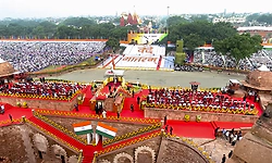 In a first, Vande Mataram rendered during 80th I-Day celebrations at Red Fort
