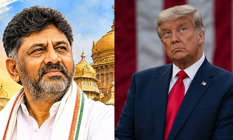 ‘Trump Is Copying Us’: DK Shivakumar On $5,000 Promise