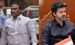 ಸಿಎಂ ವಿಜಯ್ ವಿರುದ್ಧ ಅವಹೇಳನಕಾರಿ ಹೇಳಿಕೆ: ಡಿಎಂಕೆ ನಾಯಕ ಎ. ರಾಜಾ,ಶೇಖರ್ ಬಾಬು ವಿರುದ್ಧ FIR