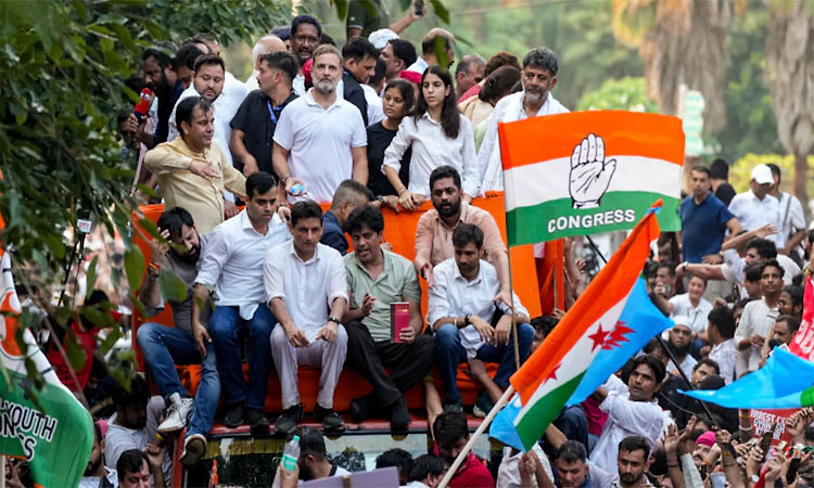 ನ್ಯಾಯಾಂಗವನ್ನು ಯಾರೂ ಬೆದರಿಸಲು ಸಾಧ್ಯವಿಲ್ಲ: ರಾಹುಲ್‌ ಗಾಂಧಿ ಪ್ರತಿಭಟನೆಗೆ ಸುಪ್ರೀಂ ಚಾಟಿ