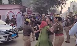 Viral video: Gang-rape survivor in UP meets DIG despite police attempts to stop her