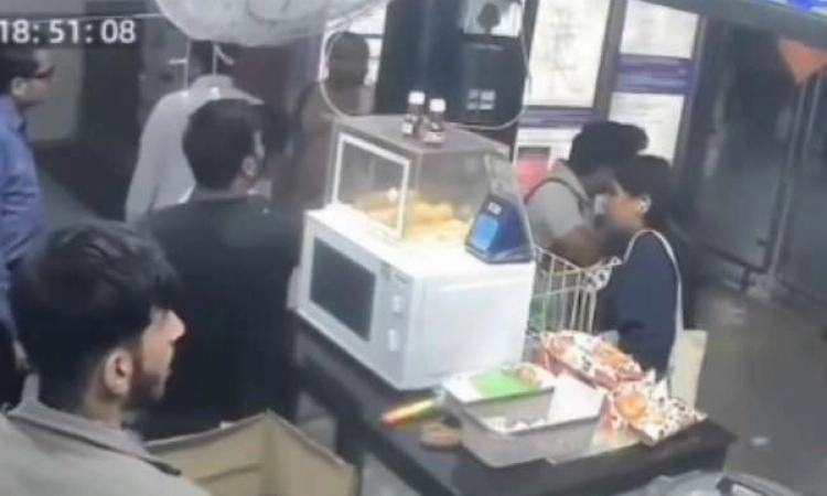 CCTV footage shows violent tremor inside Red Fort metro station during car blast