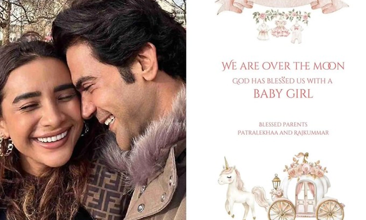 Rajkummar Rao and Patralekha welcome first child