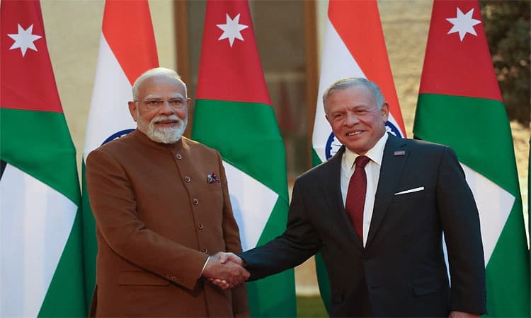 ಭಾರತ- ಜೋರ್ಡಾನ್‌ ನಡುವಿನ ದ್ವಿಪಕ್ಷೀಯ ಸಂಬಂಧ ವೃದ್ಧಿ: ಮೋದಿ